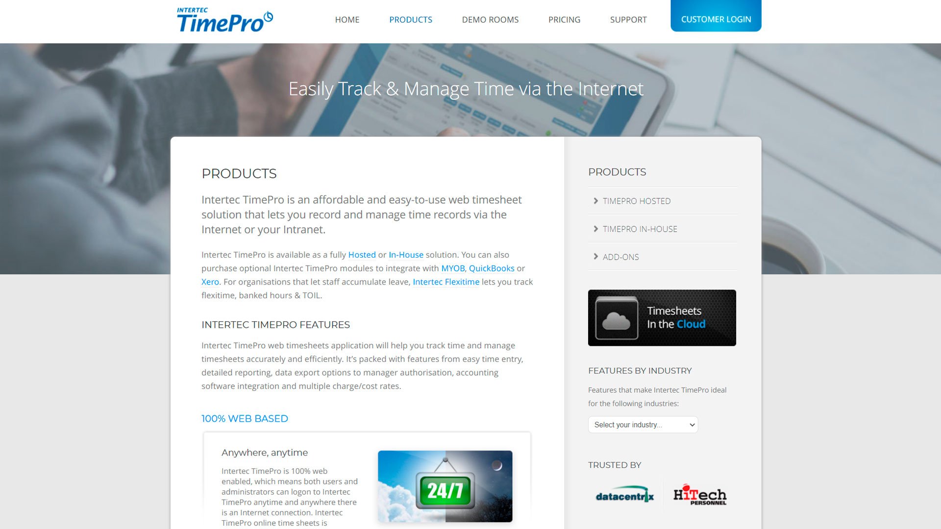 TimePro-Website