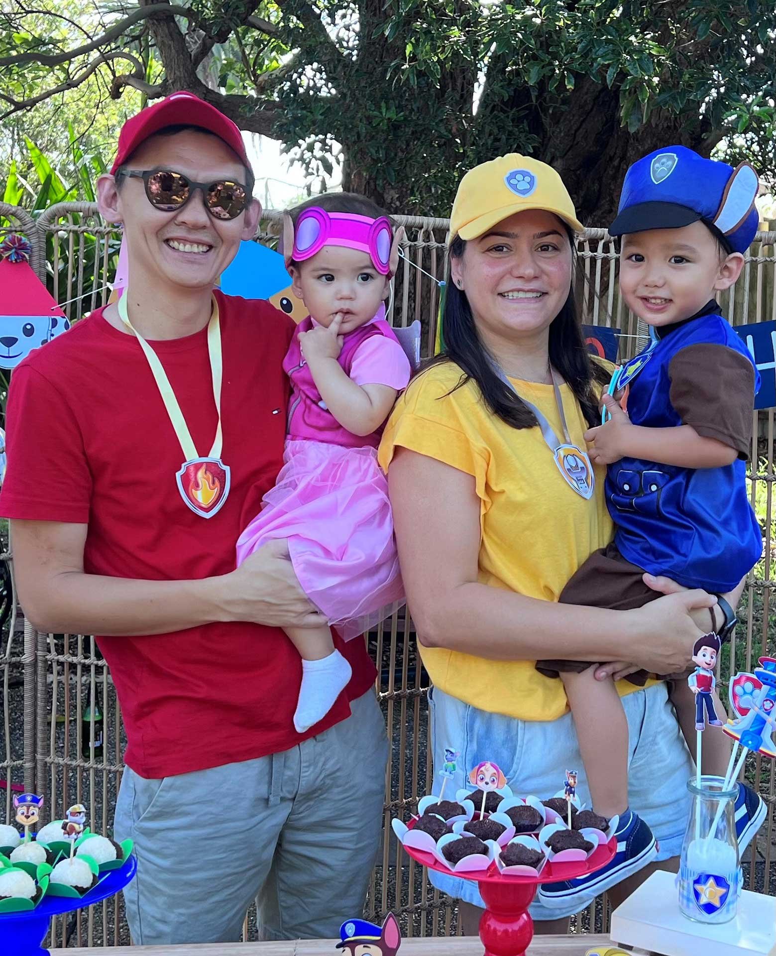 Wellington Takakura and Family