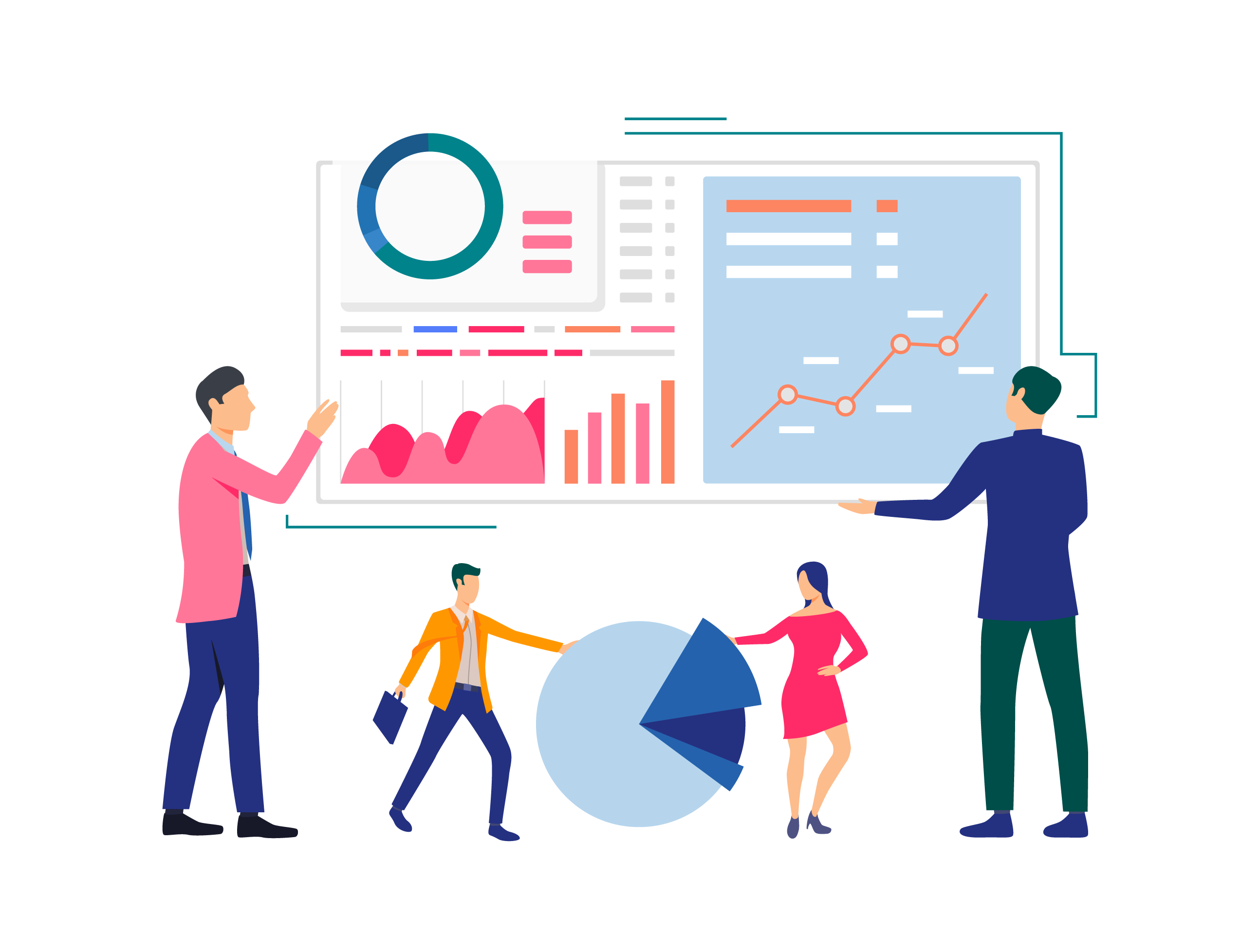 Infographic analysis illustration stock illustration iStock-1217544618