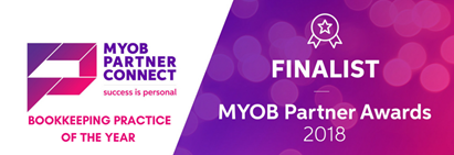MYOB Partner Awards 2018 Icon