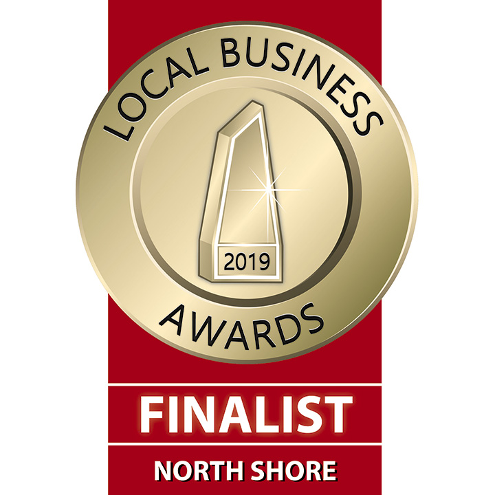 Local Business Awards Finalist North Shore Logo 2019