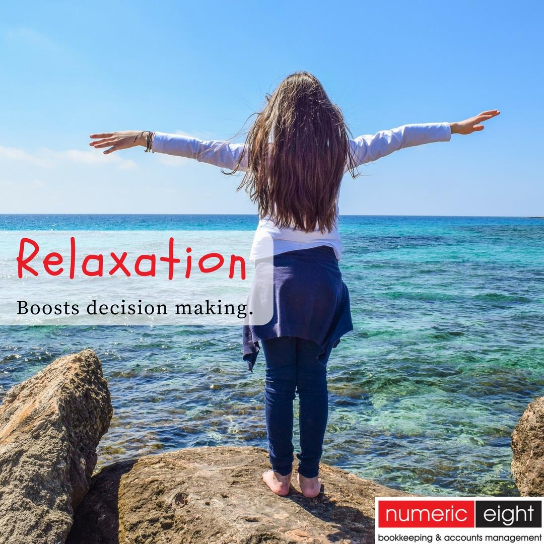 Relaxation Boosts Decision Making